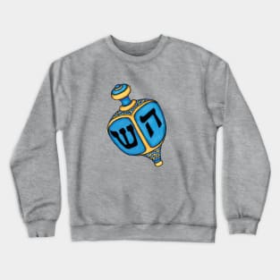 Hanukkah Dreidel Crewneck Sweatshirt